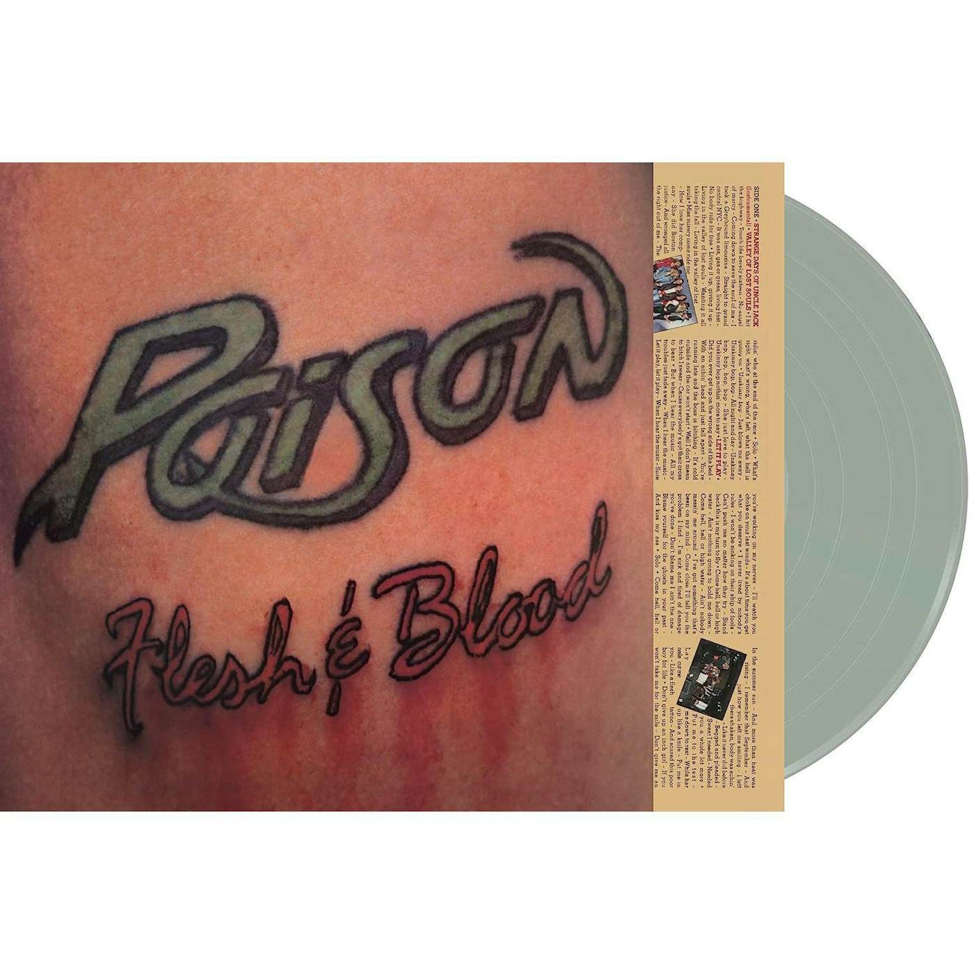 Poison Flesh & Blood (Color) Vinyl Record