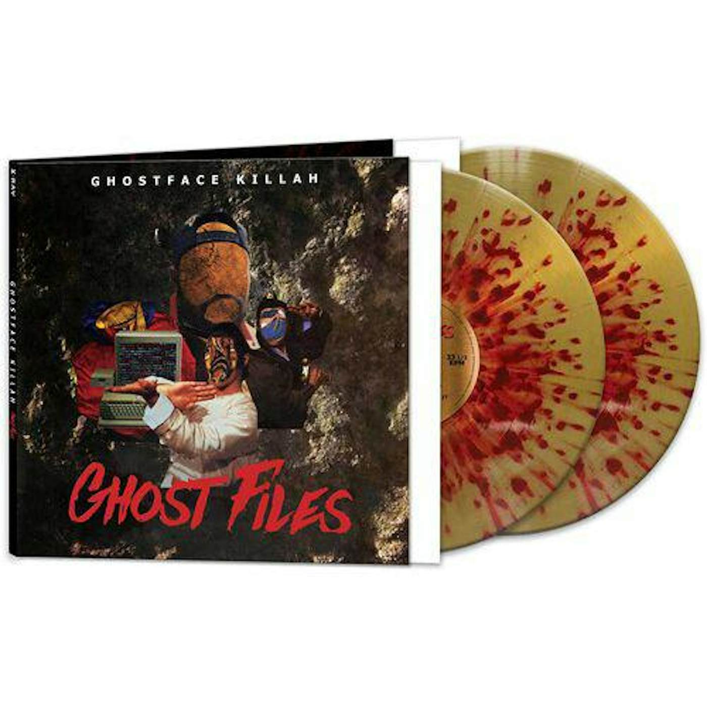 Ghostface Killah Propane Tape / Bronze Tape (Gold/Red Splatter) Vinyl Record