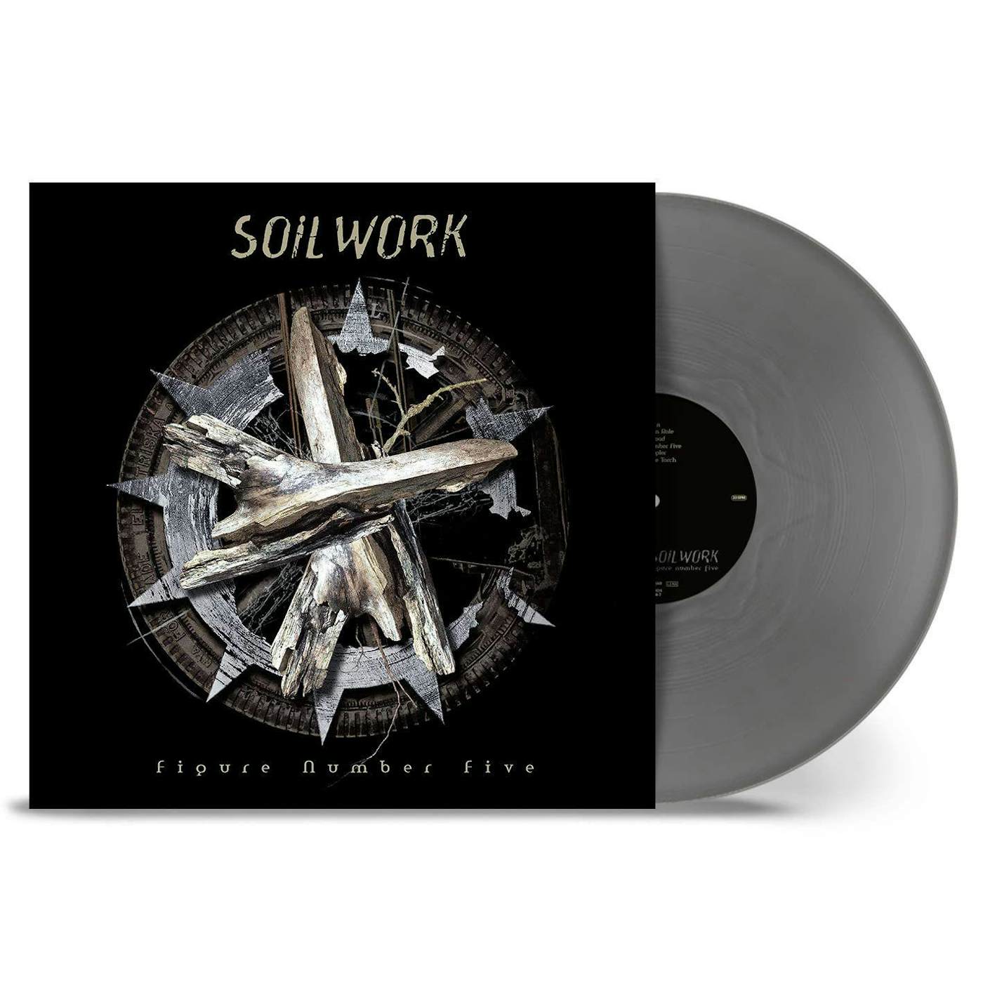 Soilwork Figure Number Five (Silver Vinyl Record)