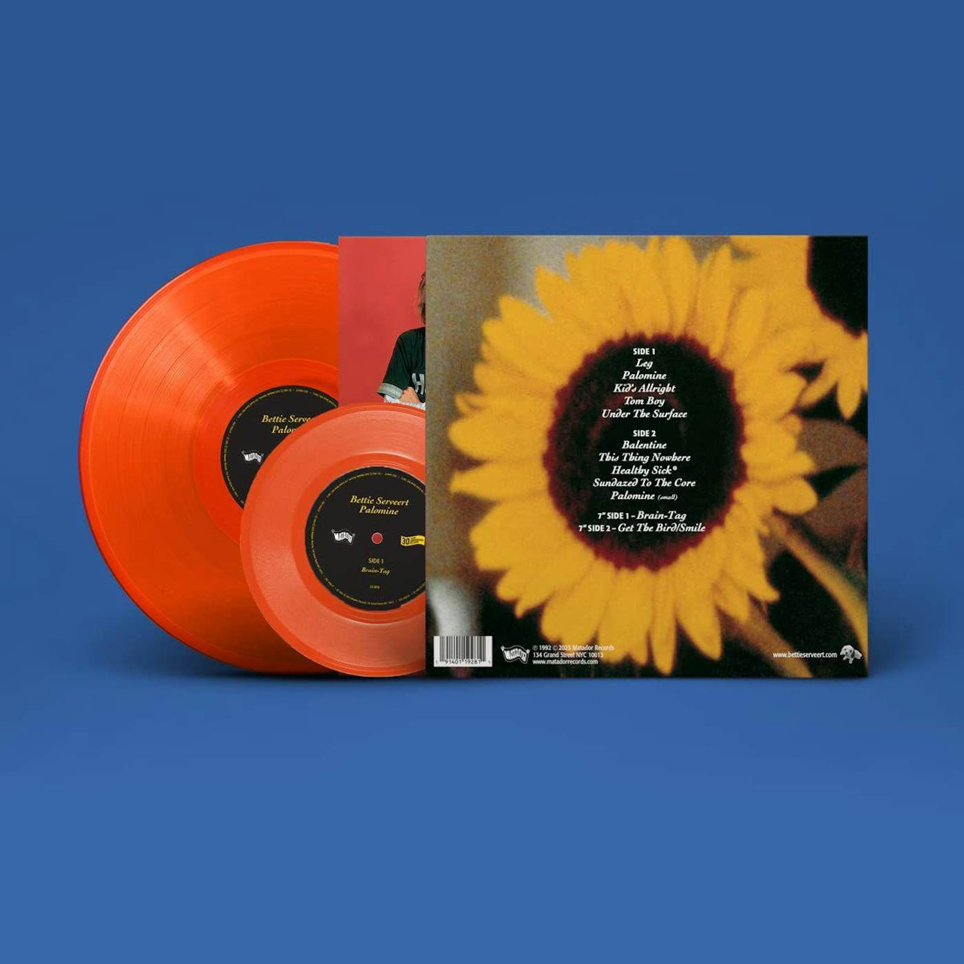 Bettie Serveert Palomine (Deluxe Edition/Transparent Orange) Vinyl Record