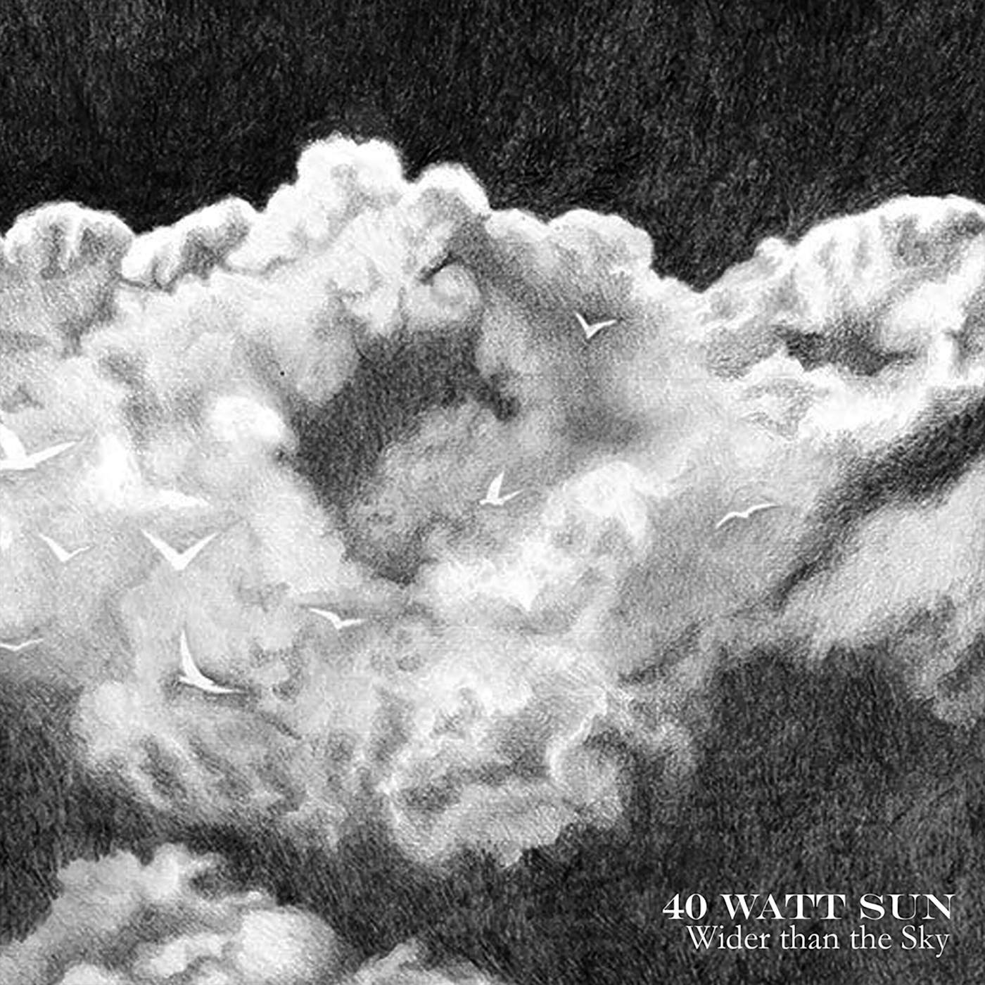40 Watt Sun Wider Than The Sky (Clear) Vinyl Record