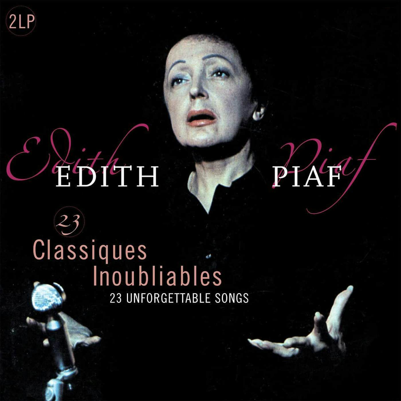 Édith Piaf 23 Classiques (Pink Blossom) Vinyl Record