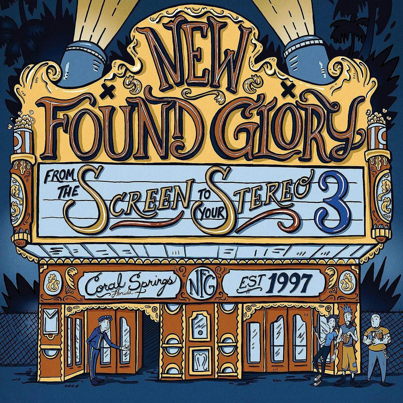 New Found Glory From The Screen To Your Stereo 3 Vinyl Record