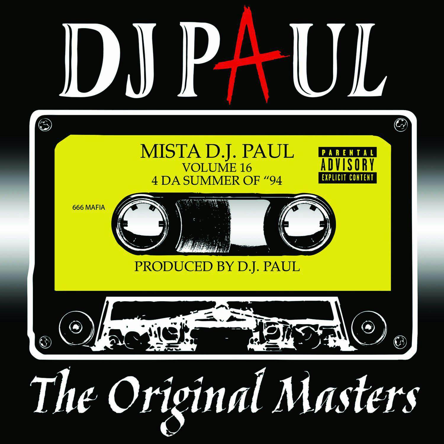 Original master. DJ Paul. DJ Paul 94. DJ Paul Volume 6. Bernie Paul CD.