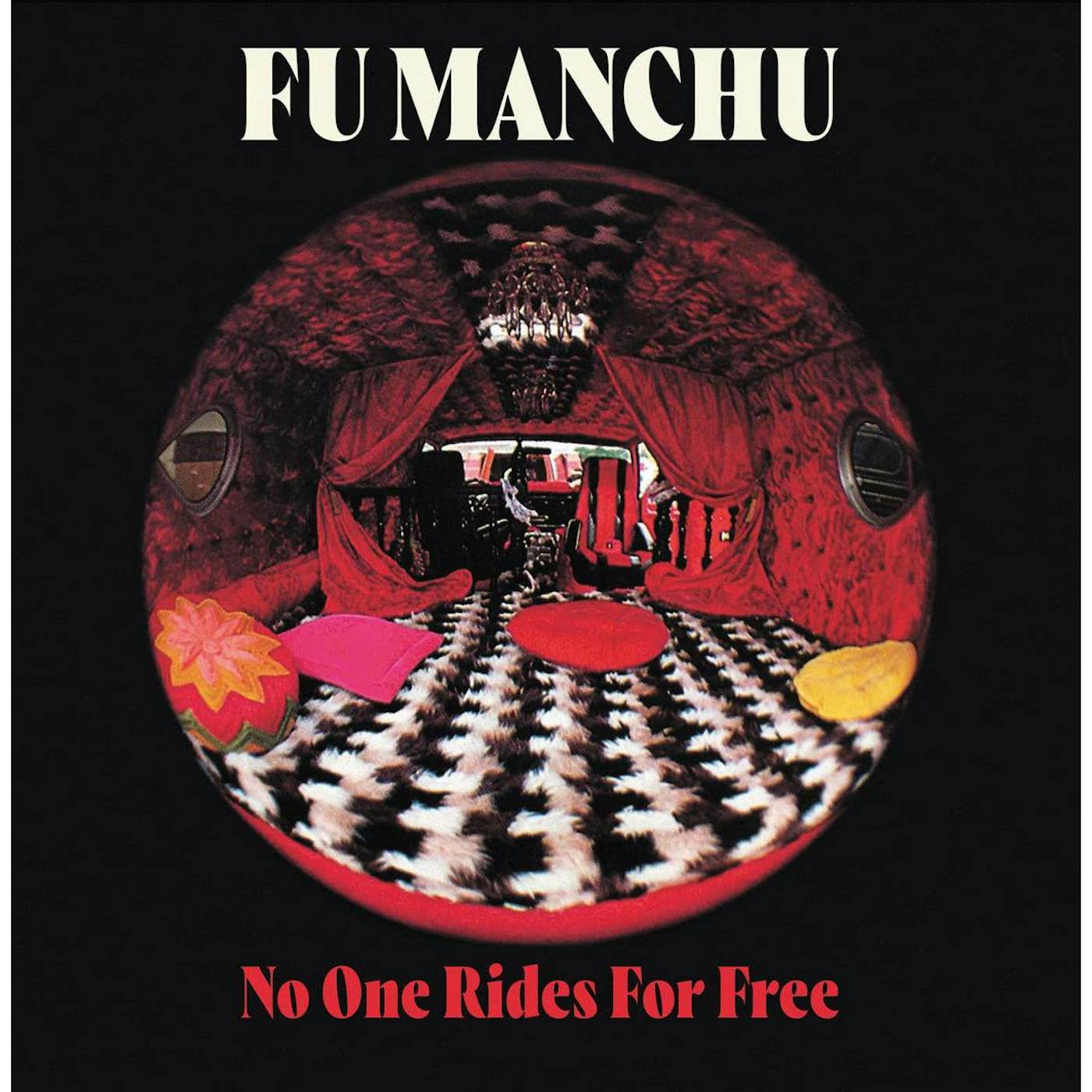 Fu Manchu No One Rides For Free (Red & White Splatter) Vinyl Record