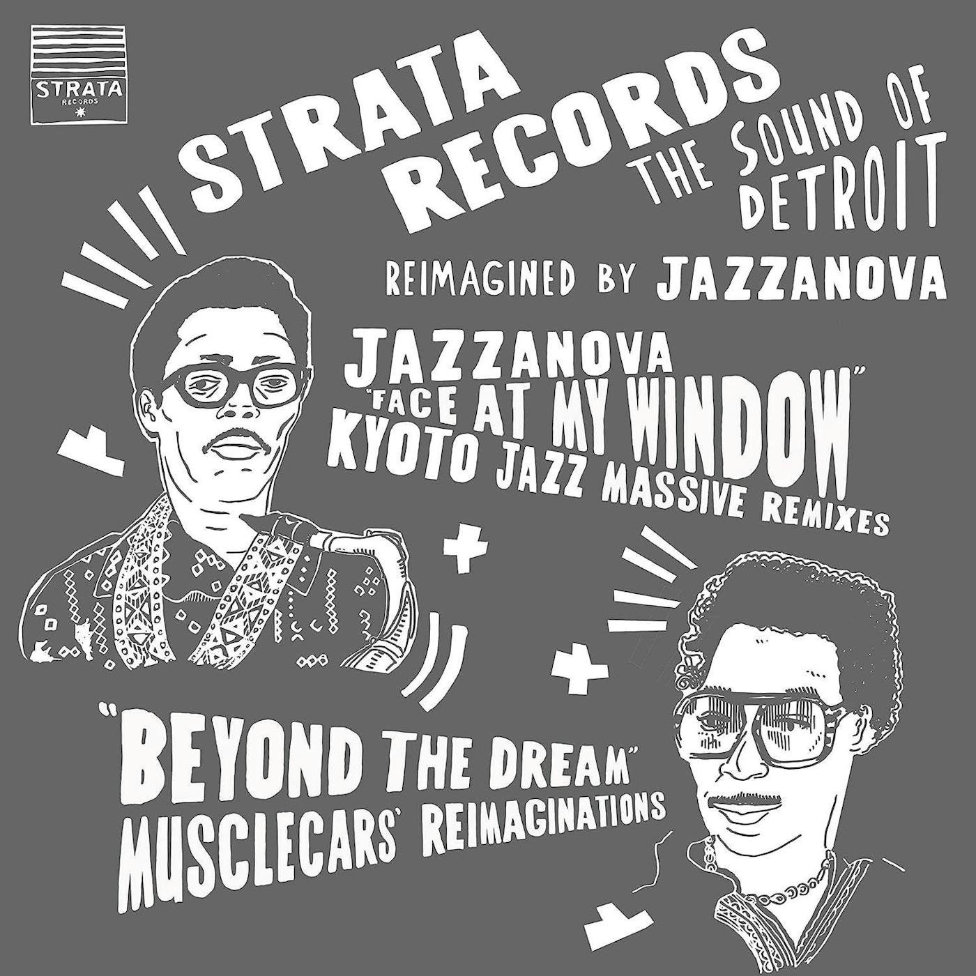 Jazzanova Face At My Window (Kyoto Jazz Massive Remixes) / Beyond The Dream (Musclecars' Reimaginations) Vinyl Record