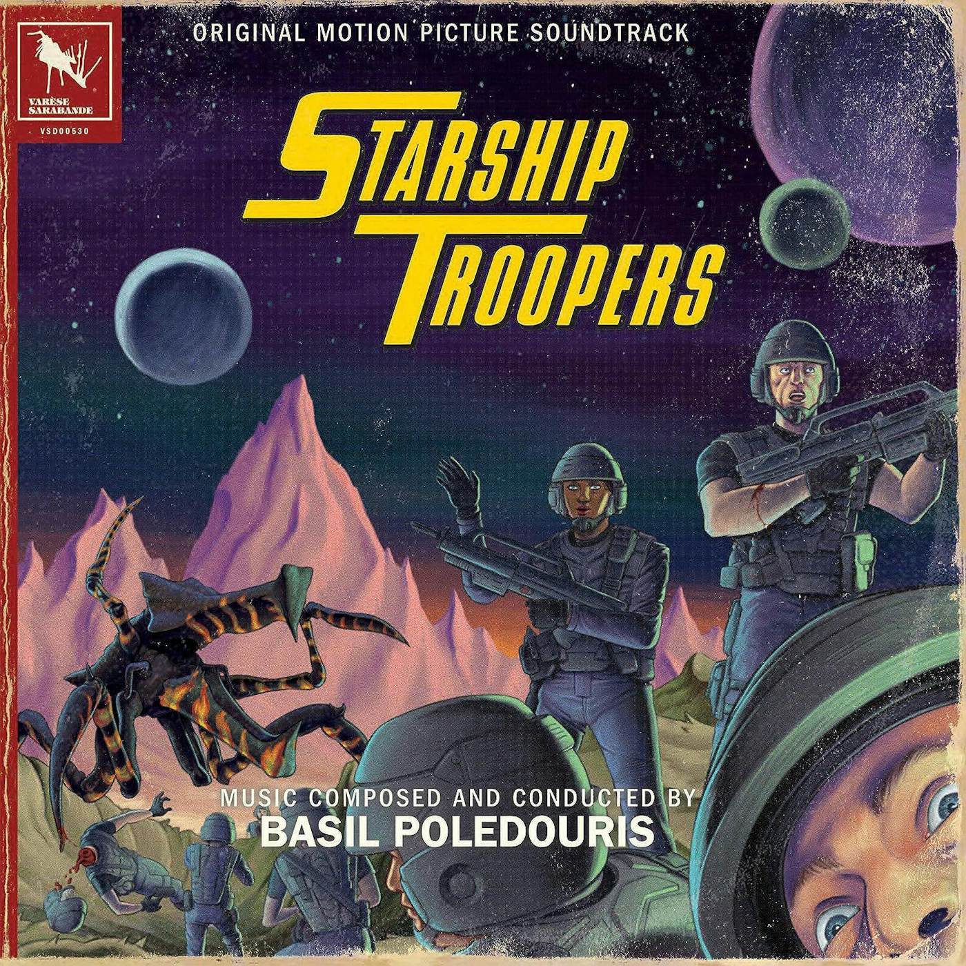 Basil Poledouris Starship Troopers Original Soundtrack (2lp) Vinyl Record