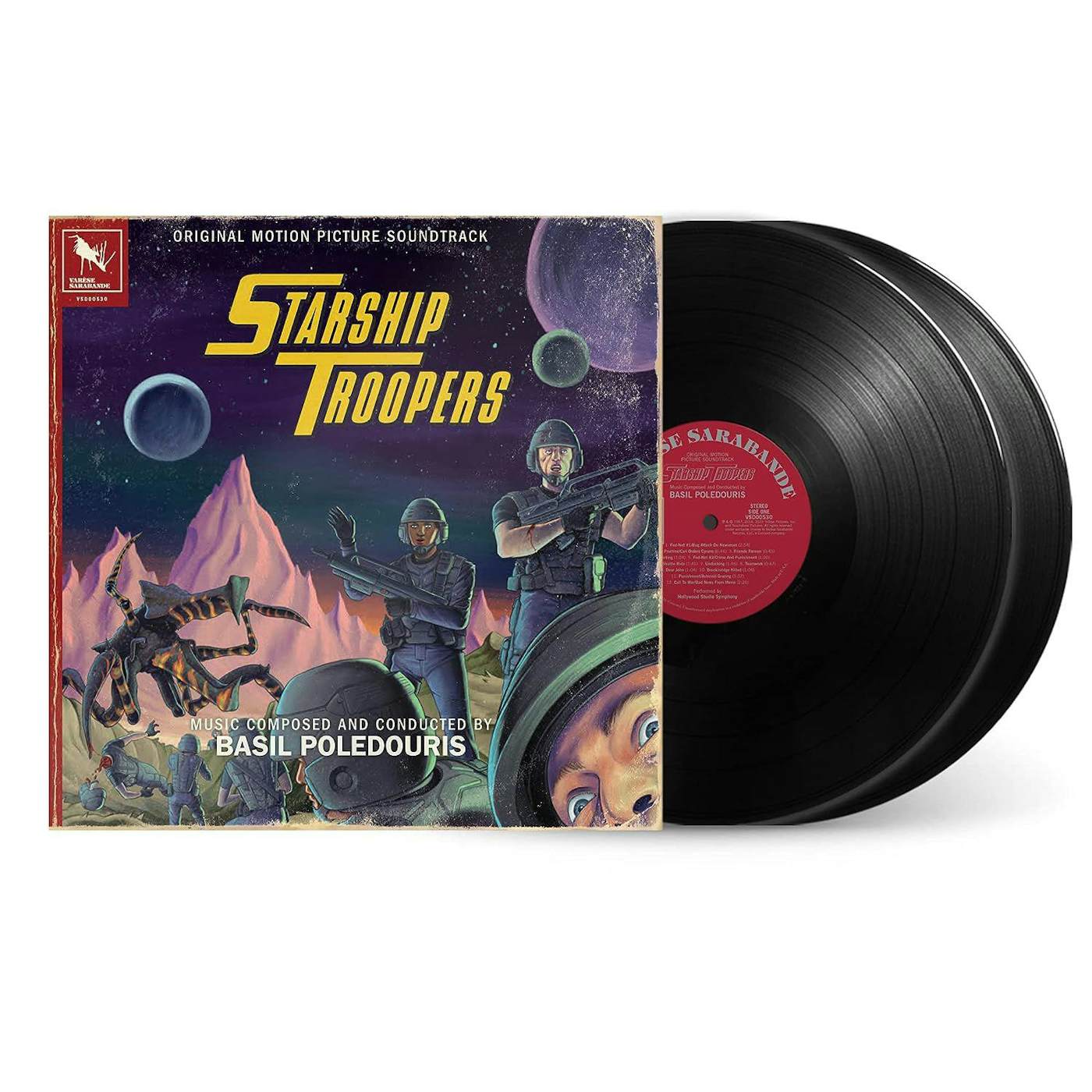 Basil Poledouris Starship Troopers Original Soundtrack (2lp) Vinyl Record