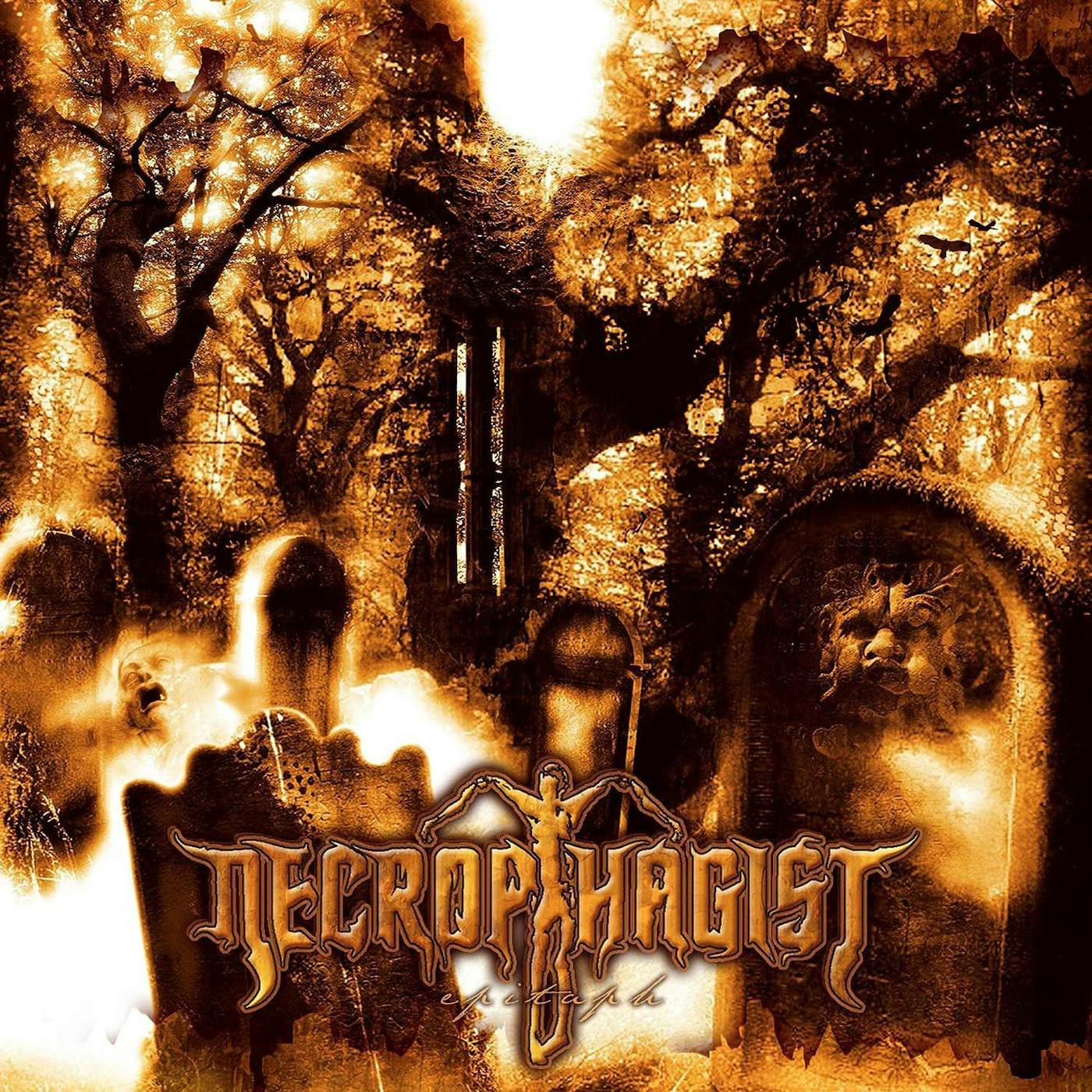 Necrophagist Epitaph (Translucent Gold & Black Galaxy Merge) Vinyl Record