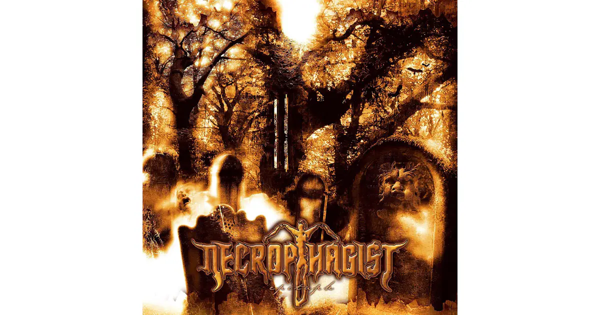 Necrophagist Epitaph (Translucent Gold & Black Galaxy Merge) Vinyl Record