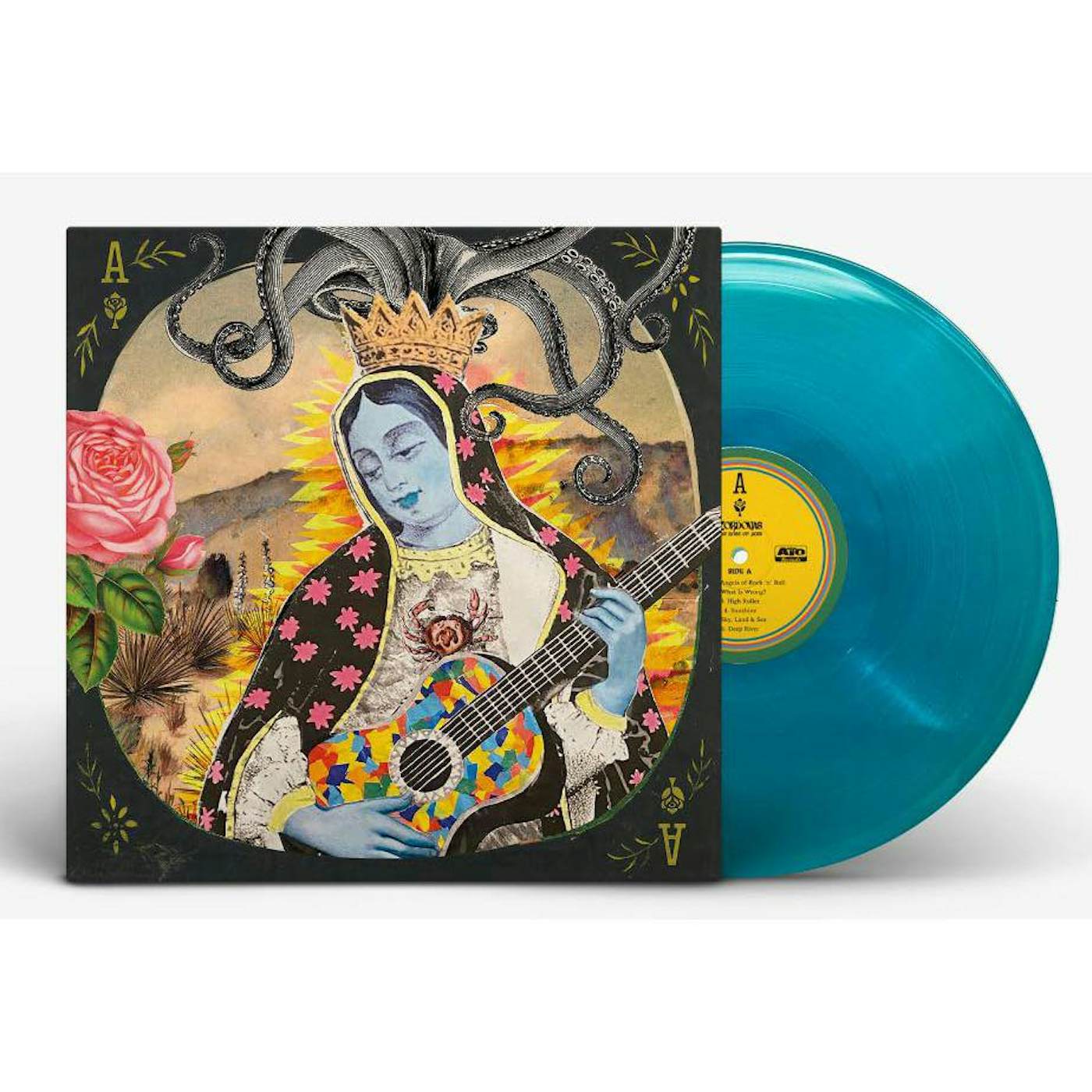 Cordovas Rose Of Aces (Teal) Vinyl Record