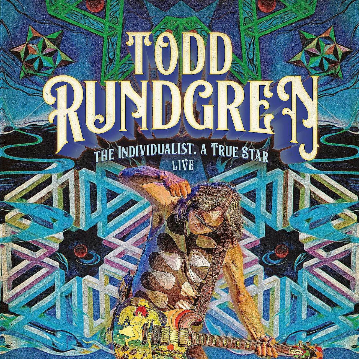 Todd Rundgren The Individualist (Pink/blue Splatter) Vinyl Record