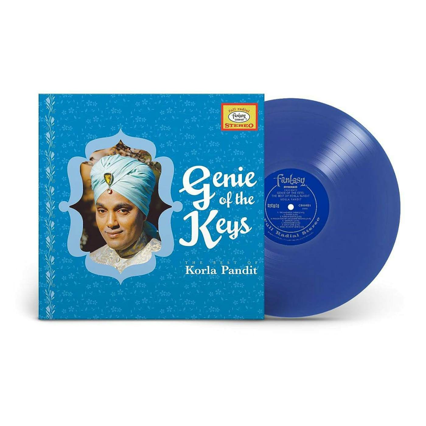 Genie Of The Keys: The Best Of Korla Pandit (Blue) Vinyl Record