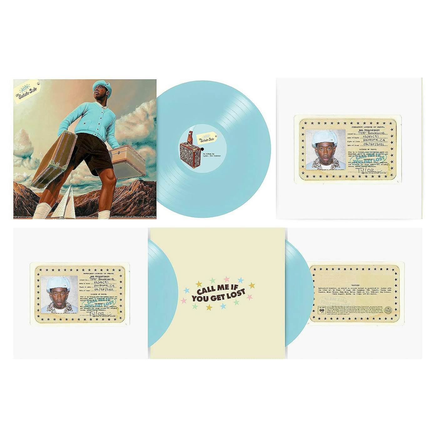Tyler, The Creator Call Me If You Get Lost: The Estate Sale (Geneva Blue Vinyl/3Lp) (X) Vinyl Record