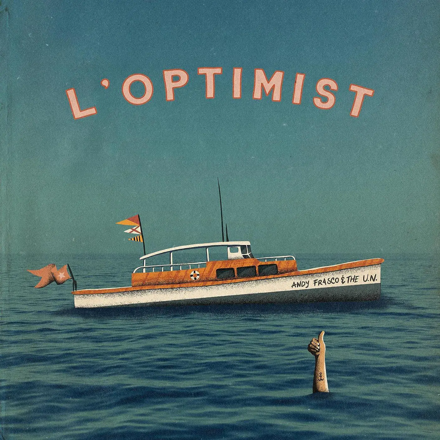 Andy Frasco u0026 the U.N. L'optimist (Electric Denim Vinyl) Vinyl Record