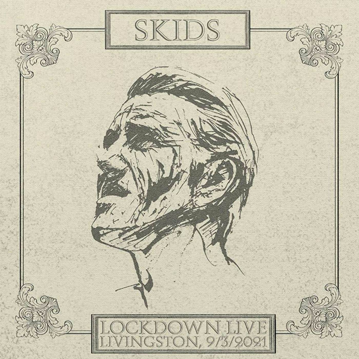 Skids Lockdown Live 2021 - Livingston (White) Vinyl Record