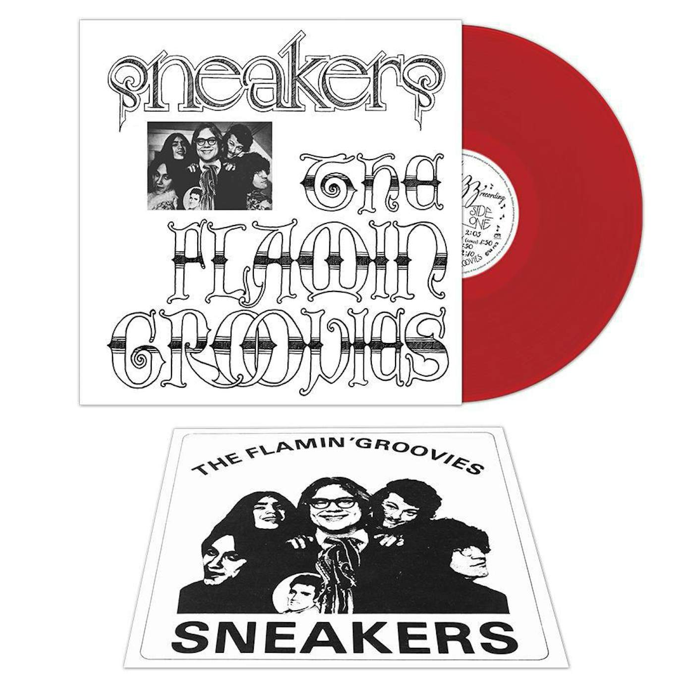 Flamin' Groovies Sneakers (Red) Vinyl Record