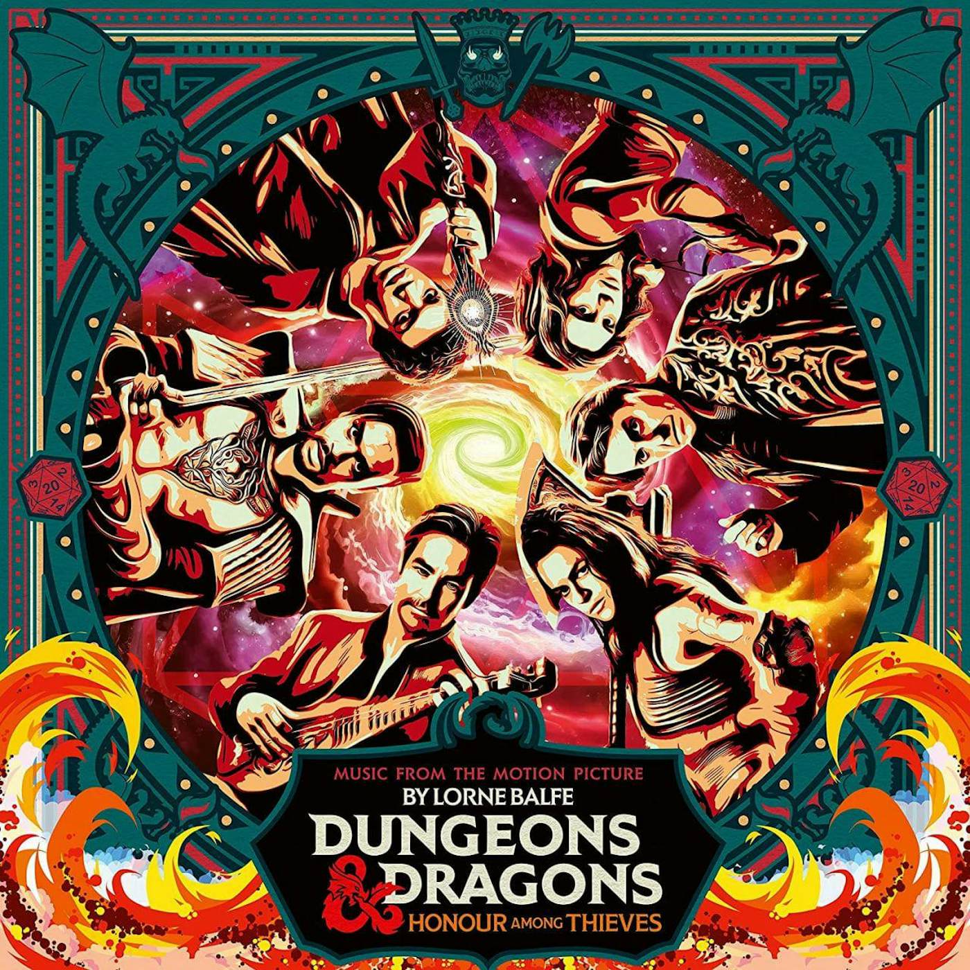 Lorne Balfe DUNGEONS & DRAGONS: HONOR AMONG THIEVES Original Soundtrack (DRAGON FIRE RED/2LP) Vinyl Record