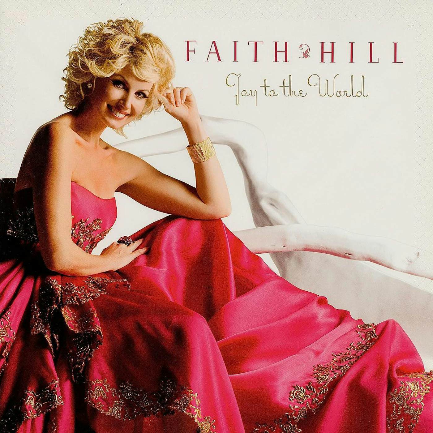 Faith Hill Joy To The World! (Hot Pink) Vinyl Record
