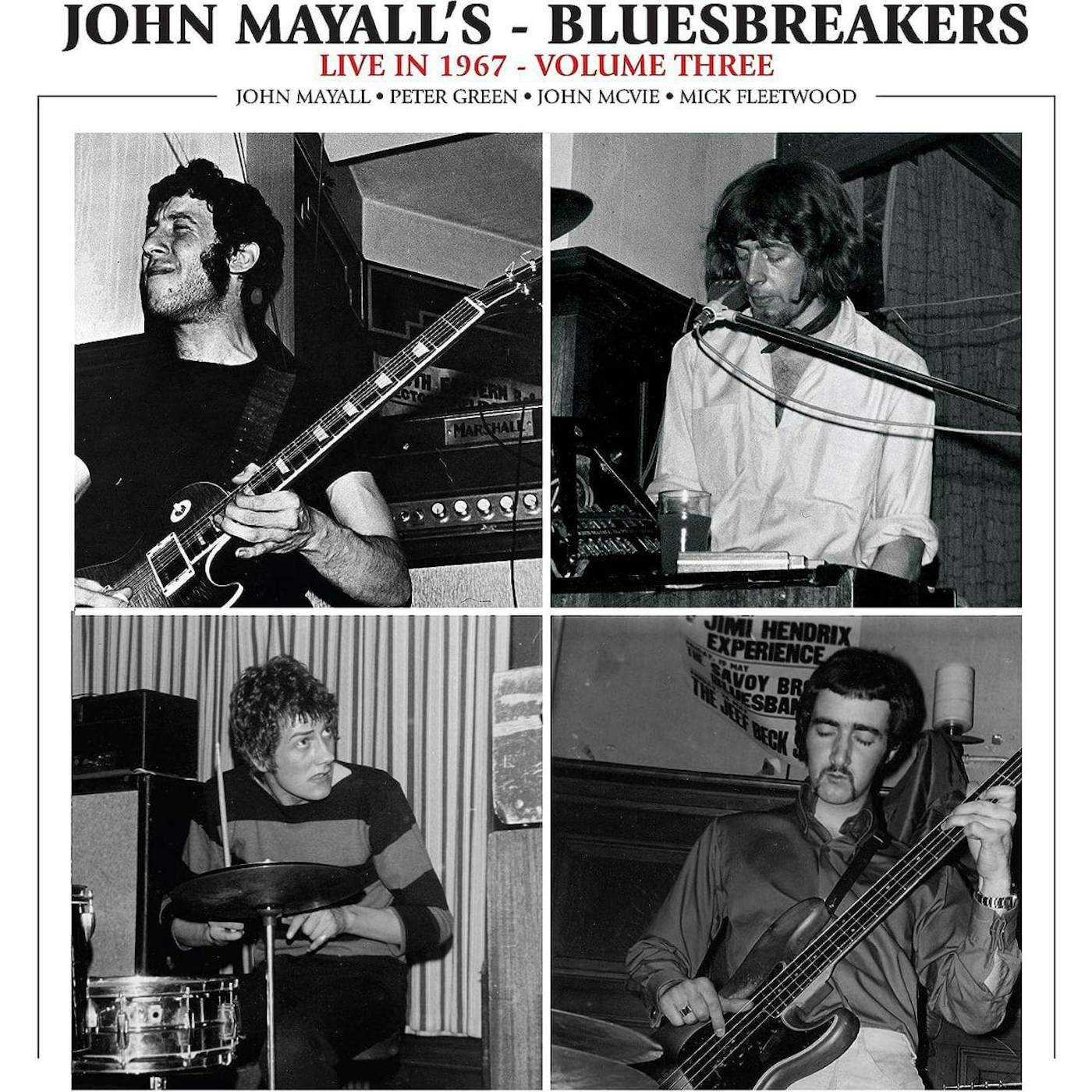 John Mayall & The Bluesbreakers LIVE IN 1967: VOL. 3 Vinyl Record