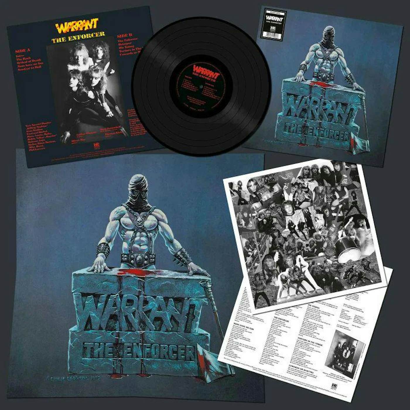 Warrant ENFORCER Vinyl Record