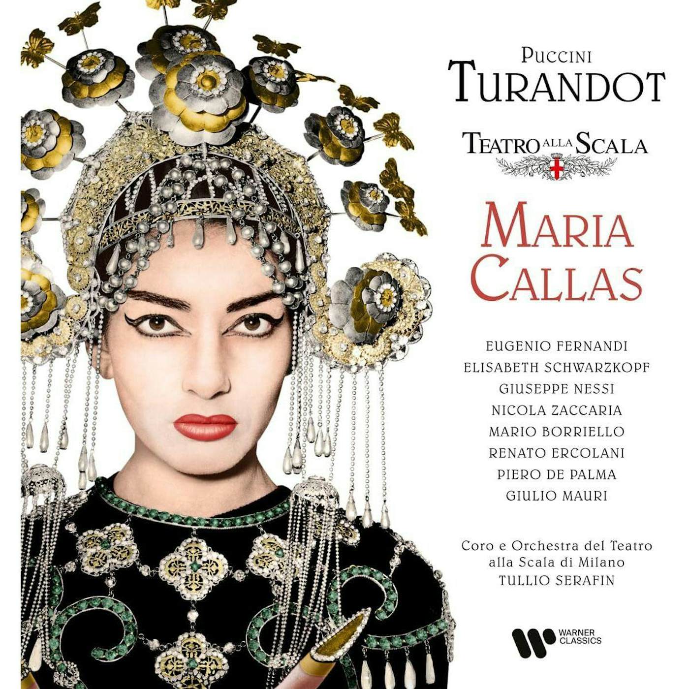 Maria Callas Puccini: Turandot (3LP) Vinyl Record