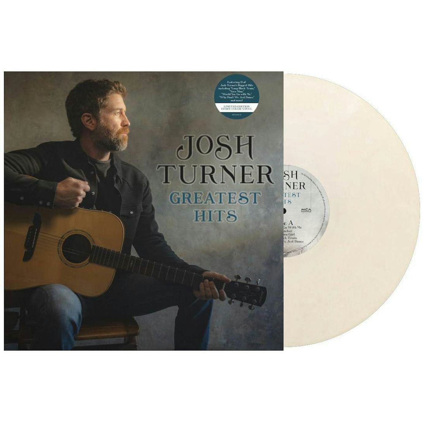 Josh Turner Greatest Hits (Ivory) Vinyl Record