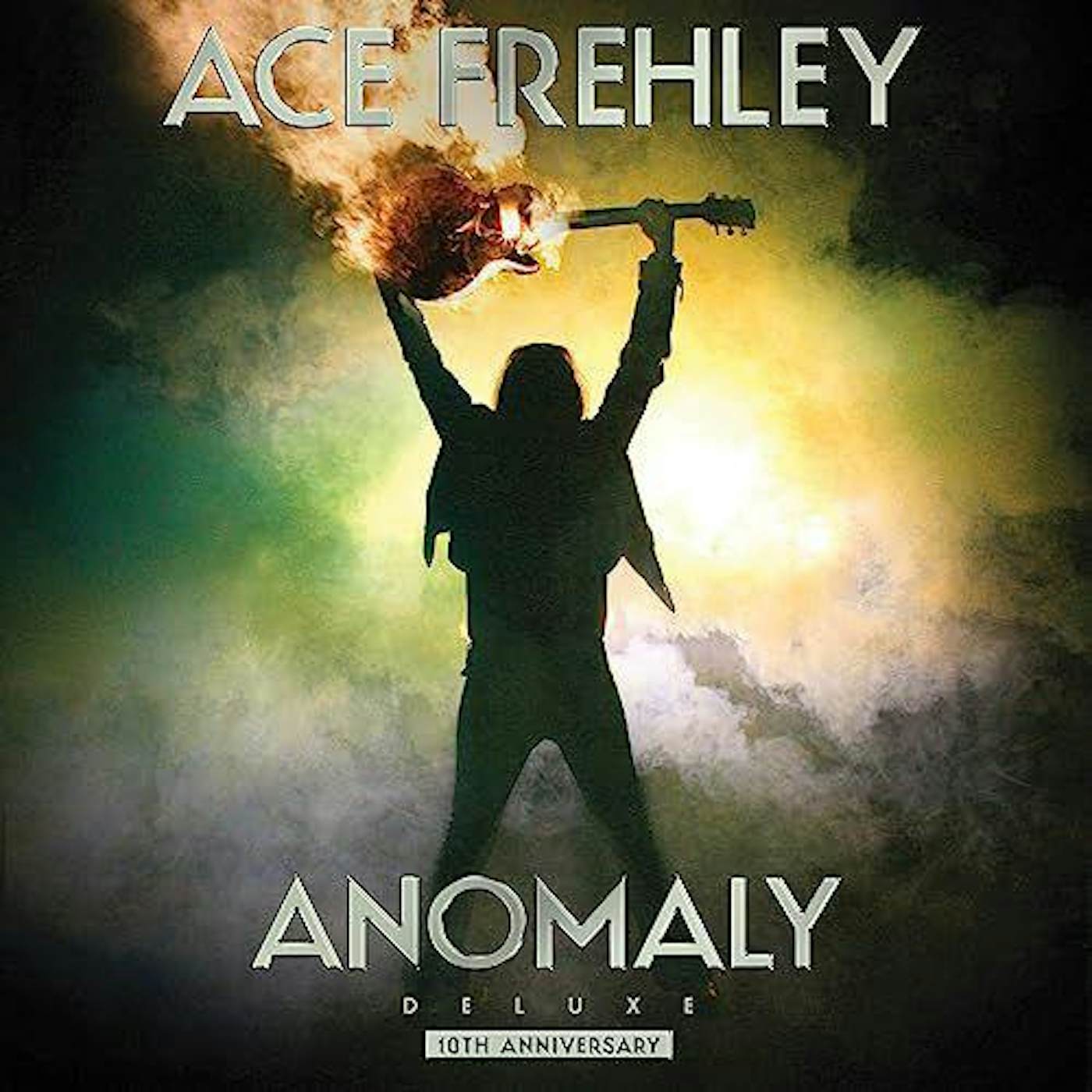 Ace Frehley Anomaly - Deluxe 10th Anniversary (Silver/Bluejay/Emerald Splatter) Vinyl Record
