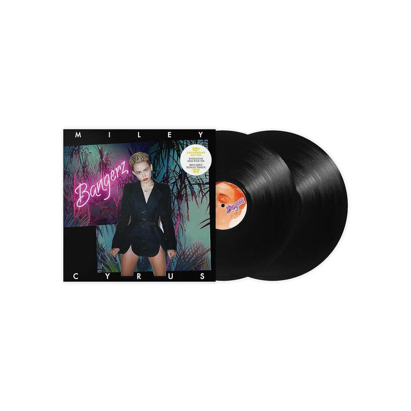 Miley Cyrus BANGERZ (10TH ANNIVERSARY) (DELUXE VERSION/2LP) Vinyl Record