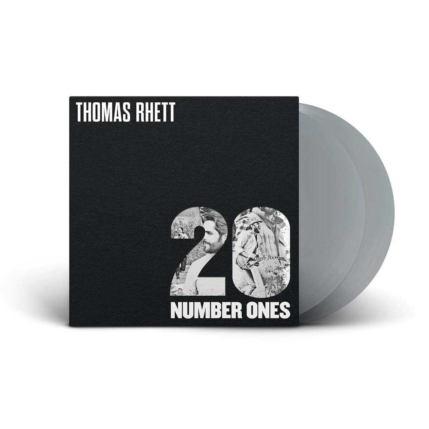 Thomas Rhett 20 Number Ones (2LP/Silver Metallic) Vinyl Record