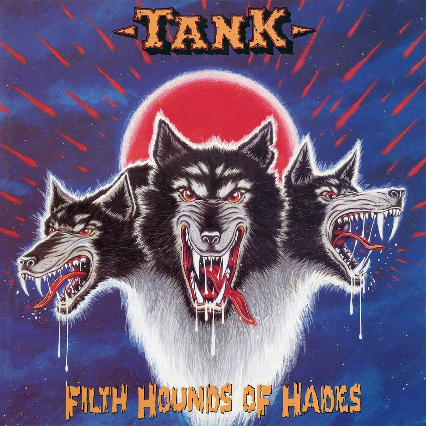 Tank Filth Hounds Of Hades (Orange/Grey/2LP) Vinyl Record