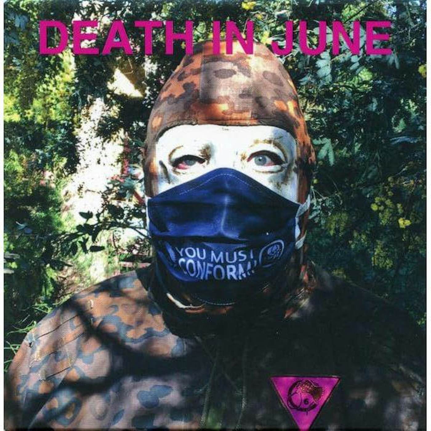 Death In June Nada-ized! (Aquamarine & Translucent Red Vinyl Record/2lp)