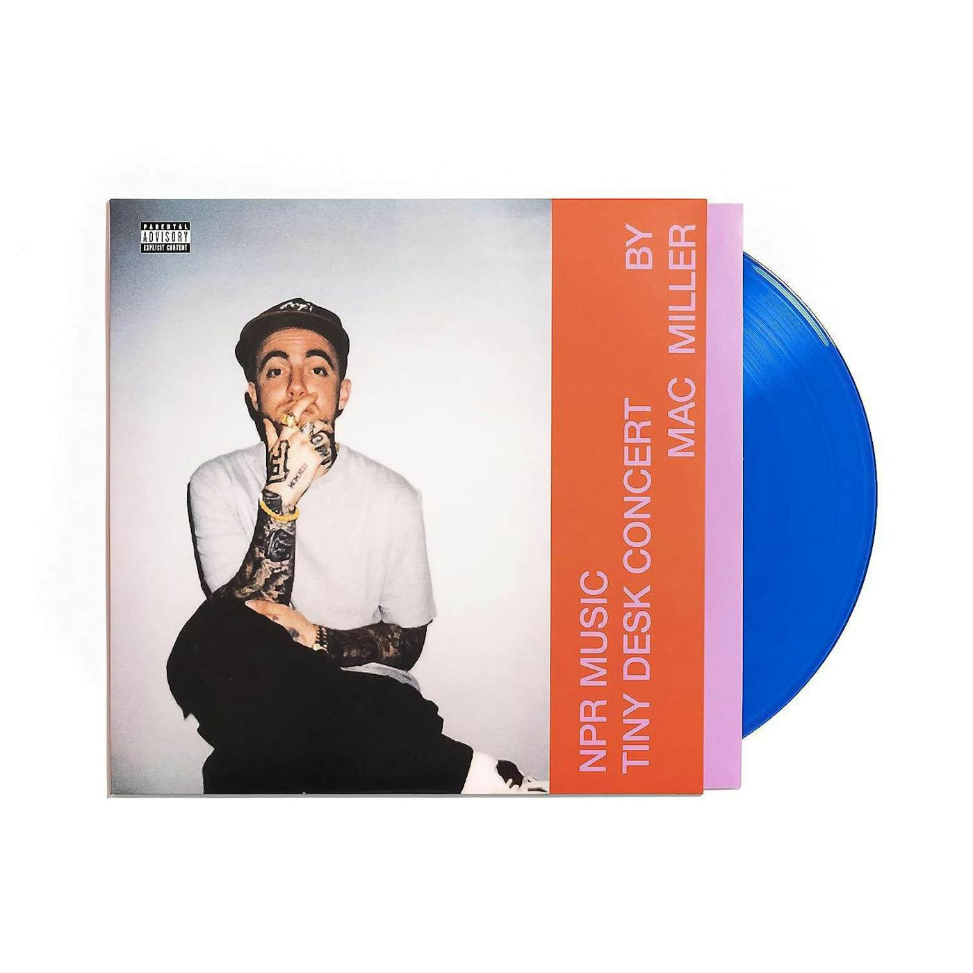 Mac Miller NPR Music Tiny Desk Concert (Translucent Blue Vinyl Record/B-side Etching/Insert)