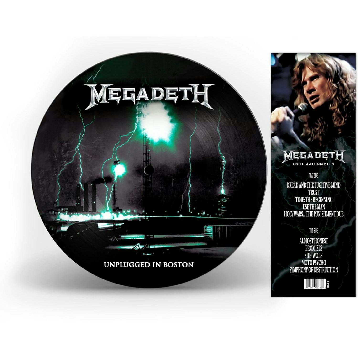 Megadeth Unplugged In Boston (Picture Disc) Vinyl Record