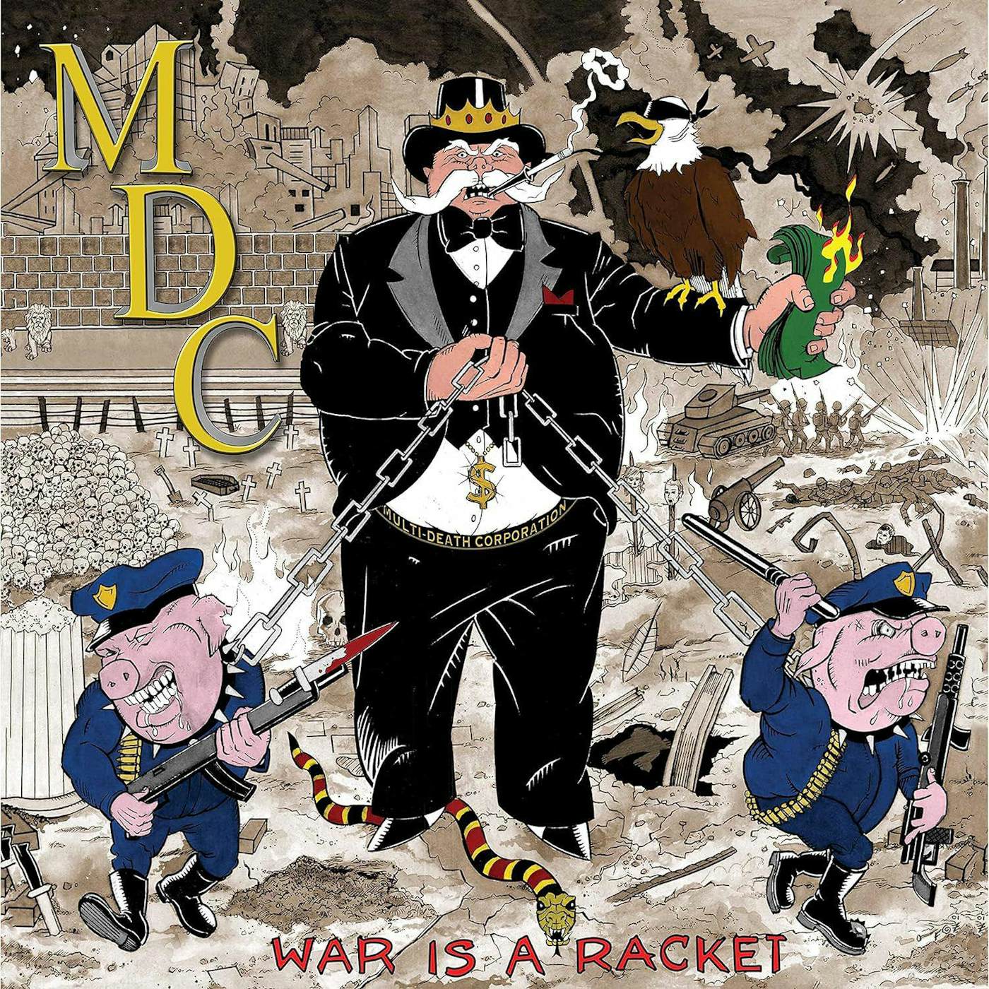 MDC War Is A Racket Vinyl Record