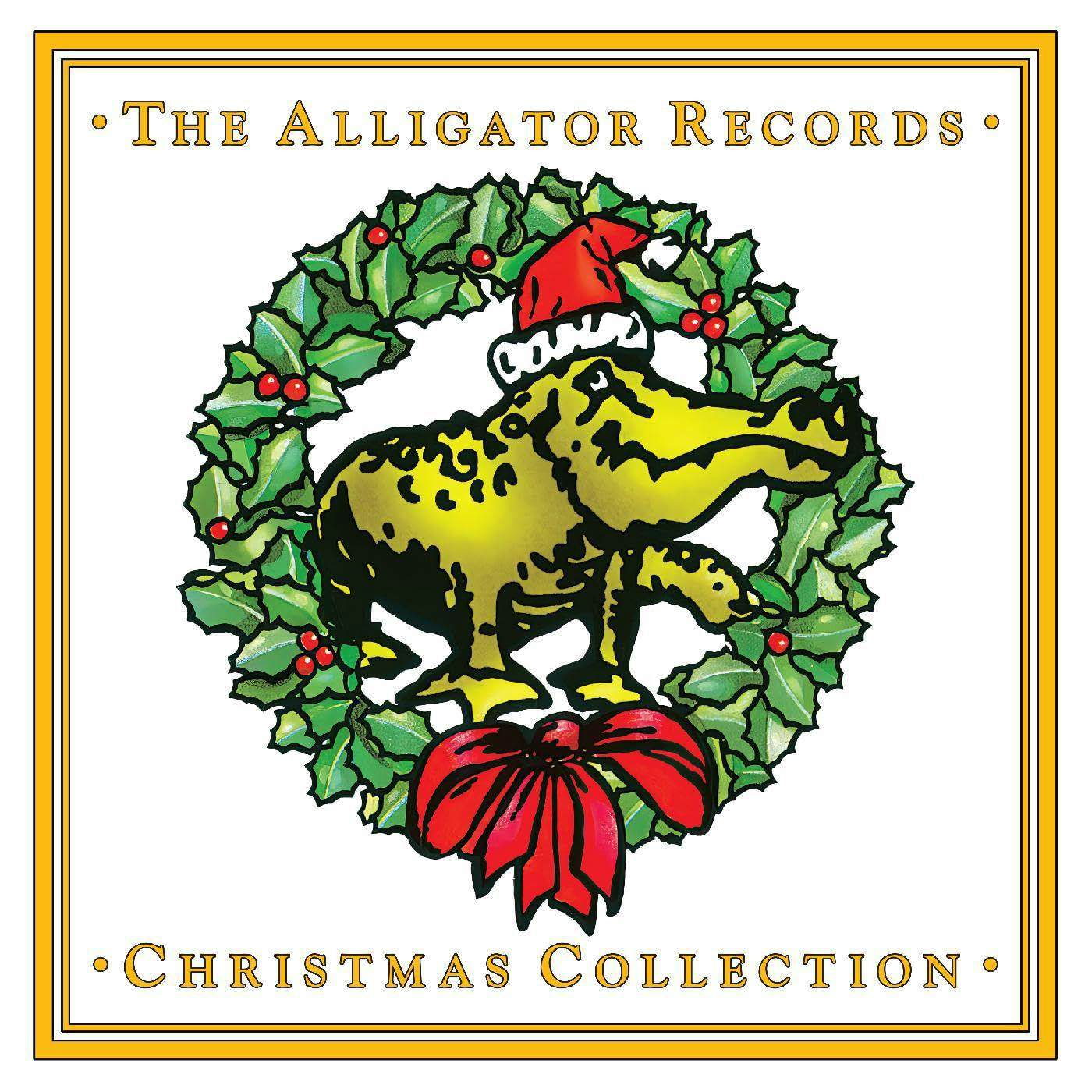 Various Artists Alligator Christmas Collection (Red Opaque) Vinyl Record