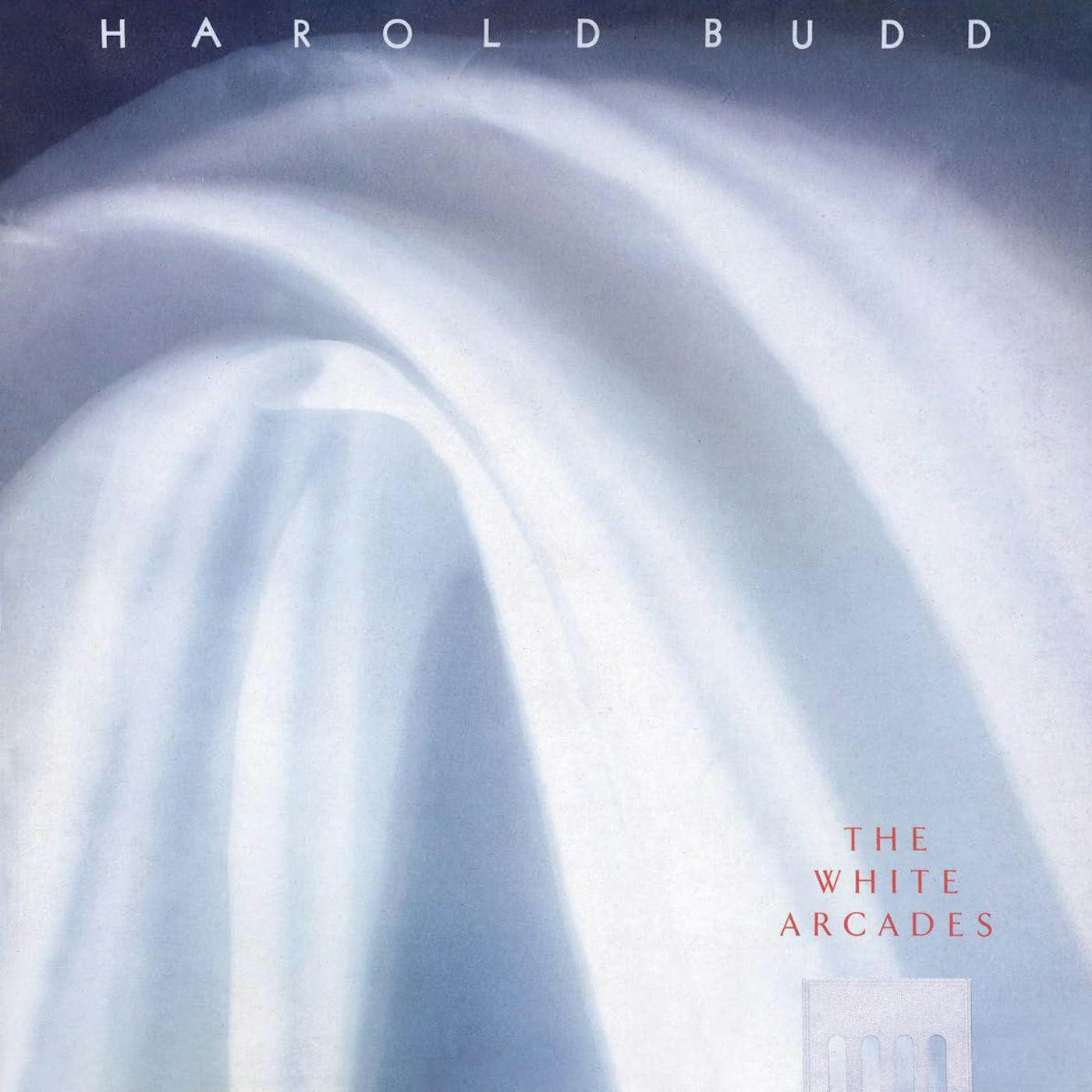 Harold Budd White Arcades (Clear) Vinyl Record
