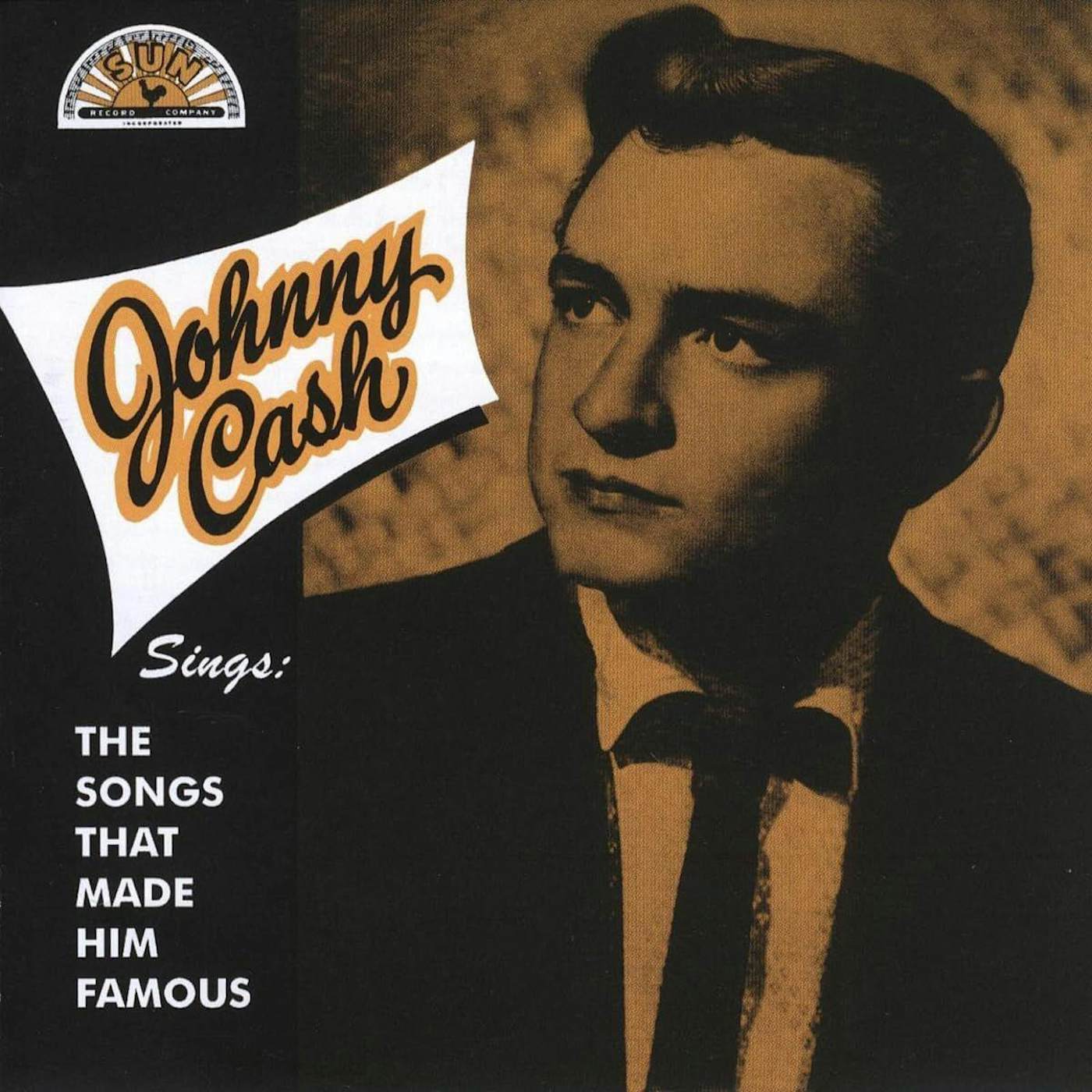 Johnny Cash Sings The Songs That Made Him Famous (Remastered 2023) (Tangerine) Vinyl Record