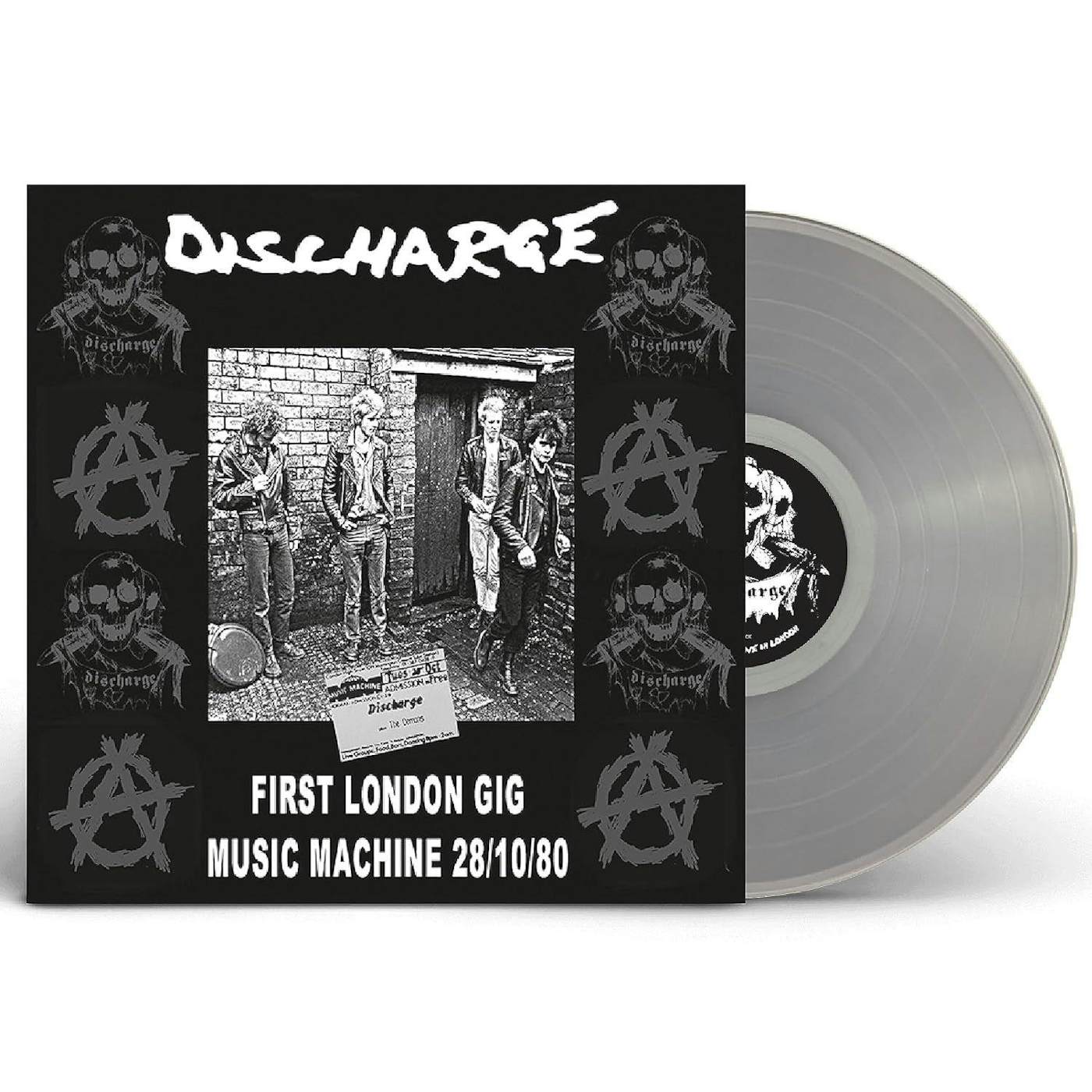 Discharge Live At The Music Machine 1980 Vinyl Record
