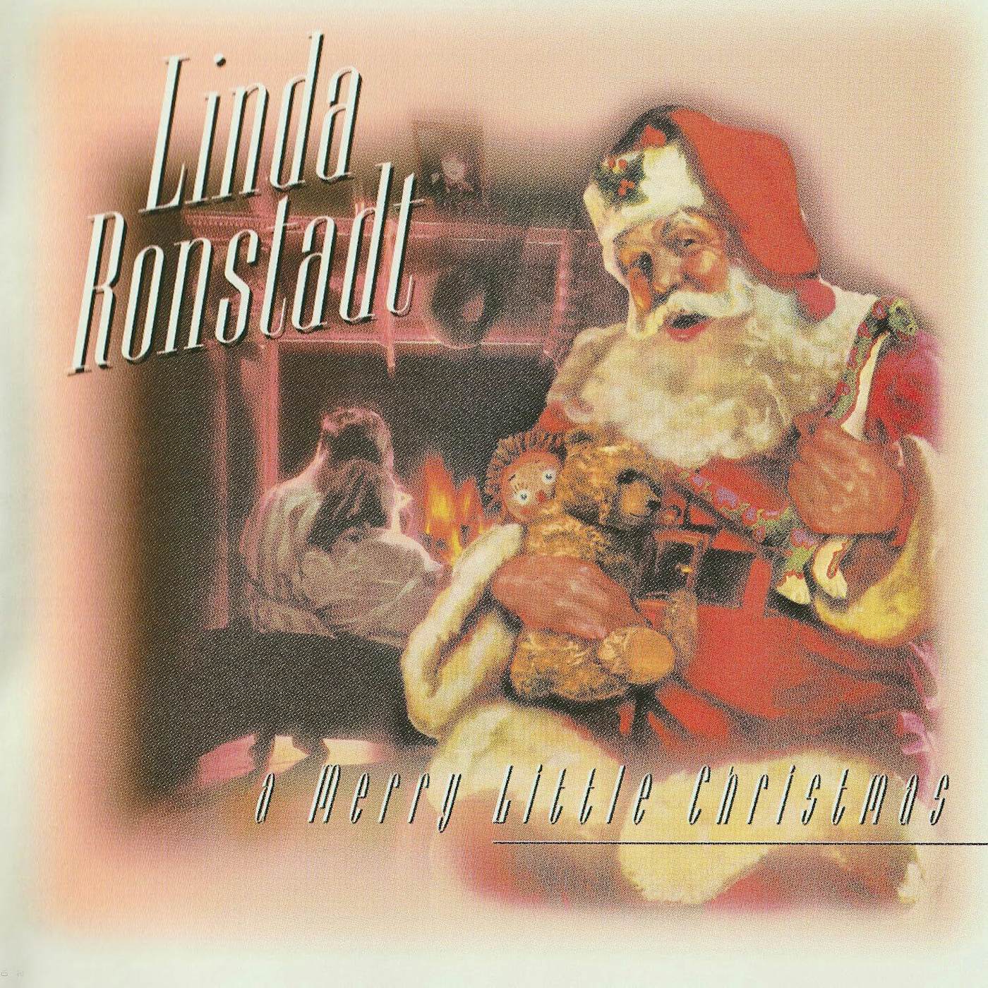 Linda Ronstadt Merry Little Christmas (Color) Vinyl Record