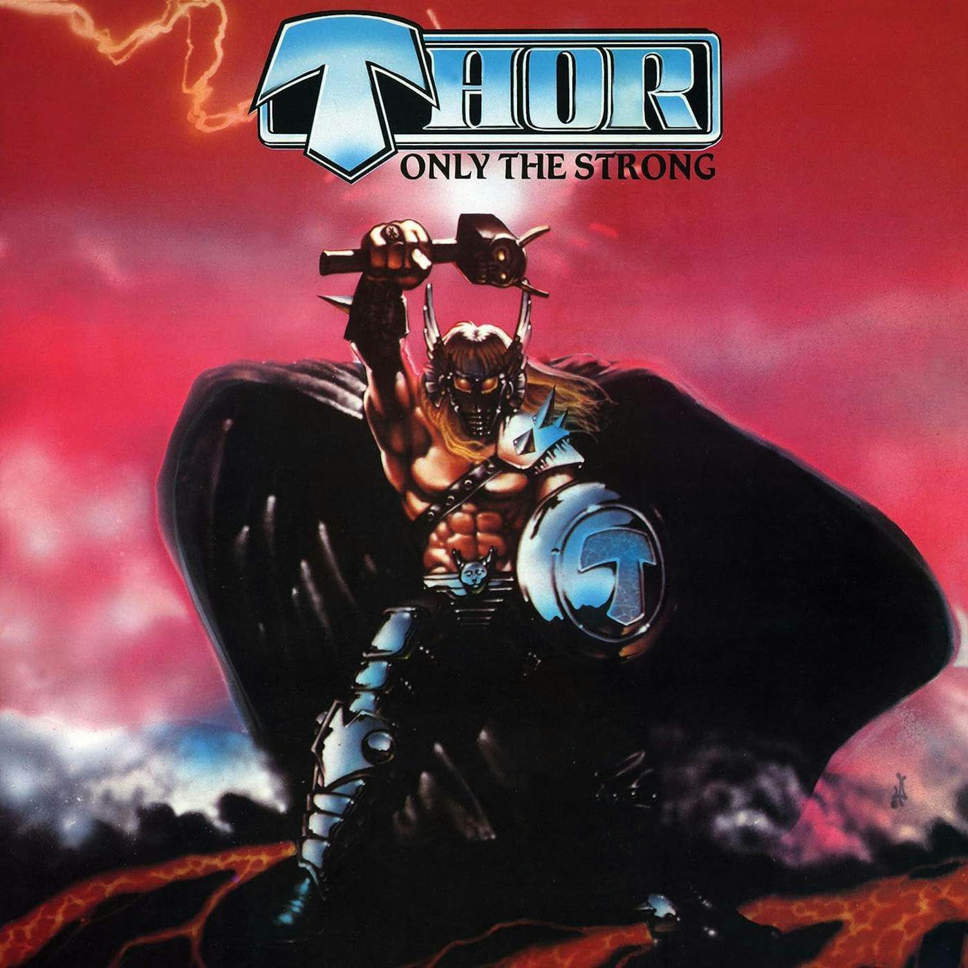 Thor Only The Strong (Red/Black Splatter) Vinyl Record