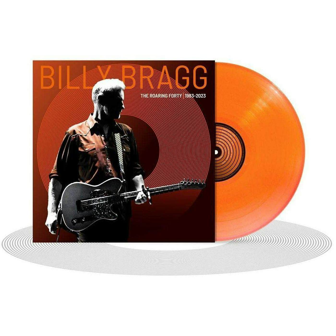 Billy Bragg Roarin Forty 1983-2023 (Orange Vinyl) (Import) Vinyl Record
