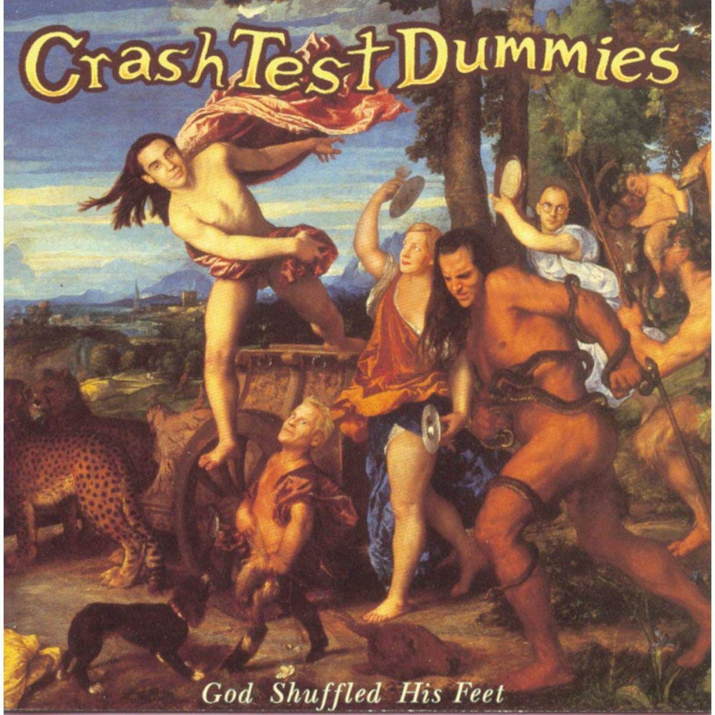 Crash Test Dummies GOD SHUFFLED HIS FEET Vinyl Record