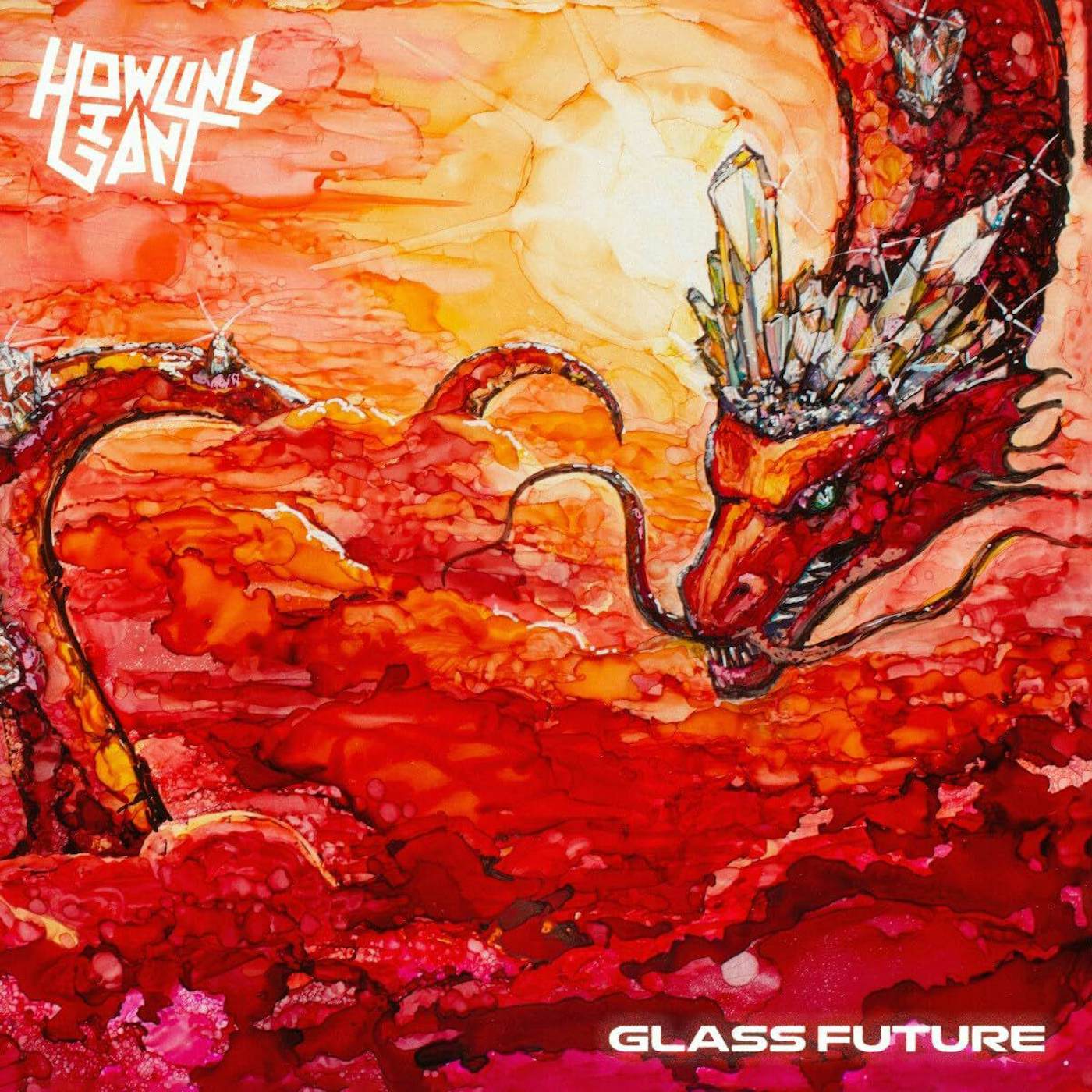 Howling Giant Glass Future (Red) Vinyl Record