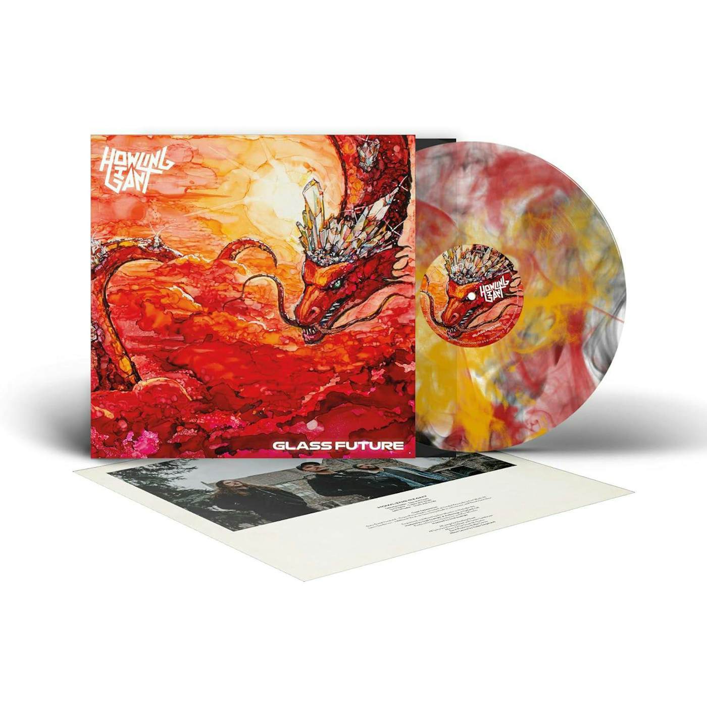 Howling Giant Glass Future (Red/Yellow) Vinyl Record
