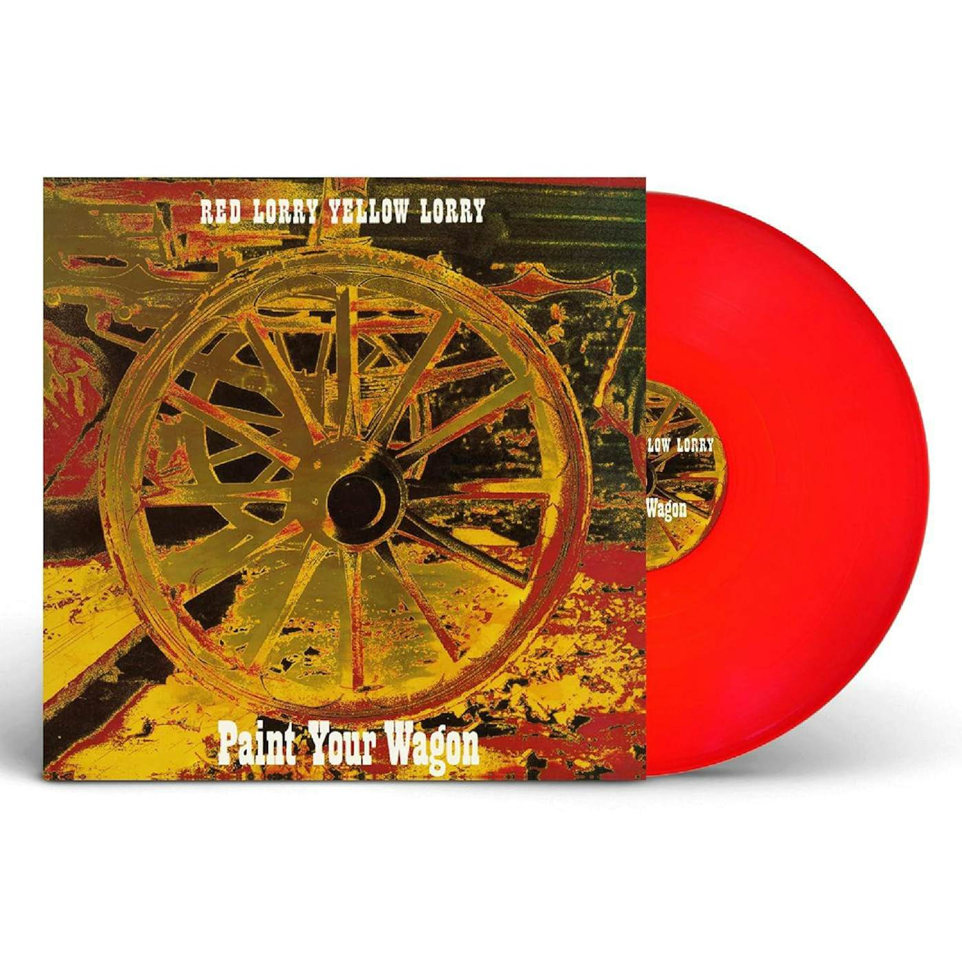 Red Lorry Yellow Lorry Paint Your Wagon (Red) Vinyl Record