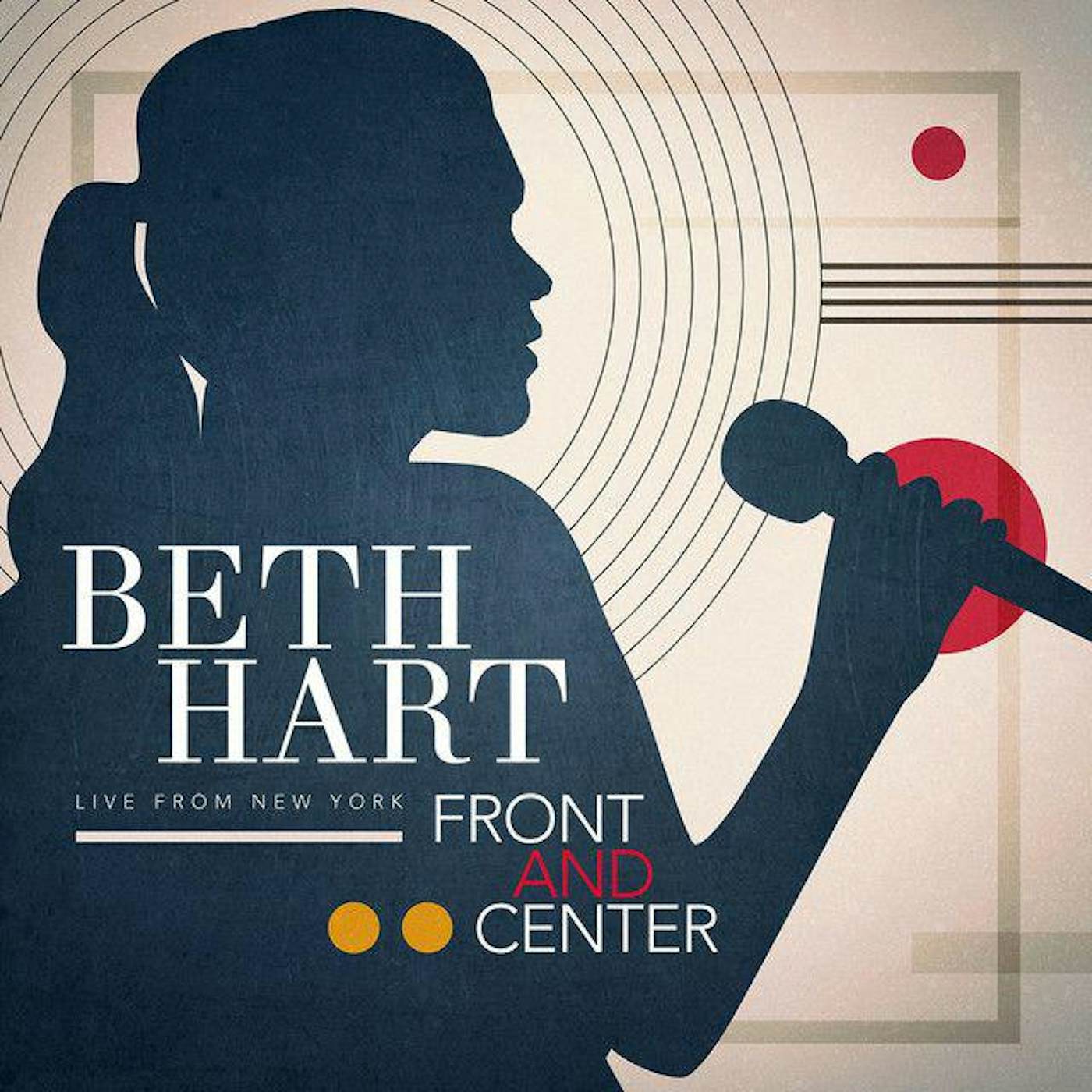 Beth Hart FRONT & CENTER - LIVE FROM NEW YORK (2LP) Vinyl Record
