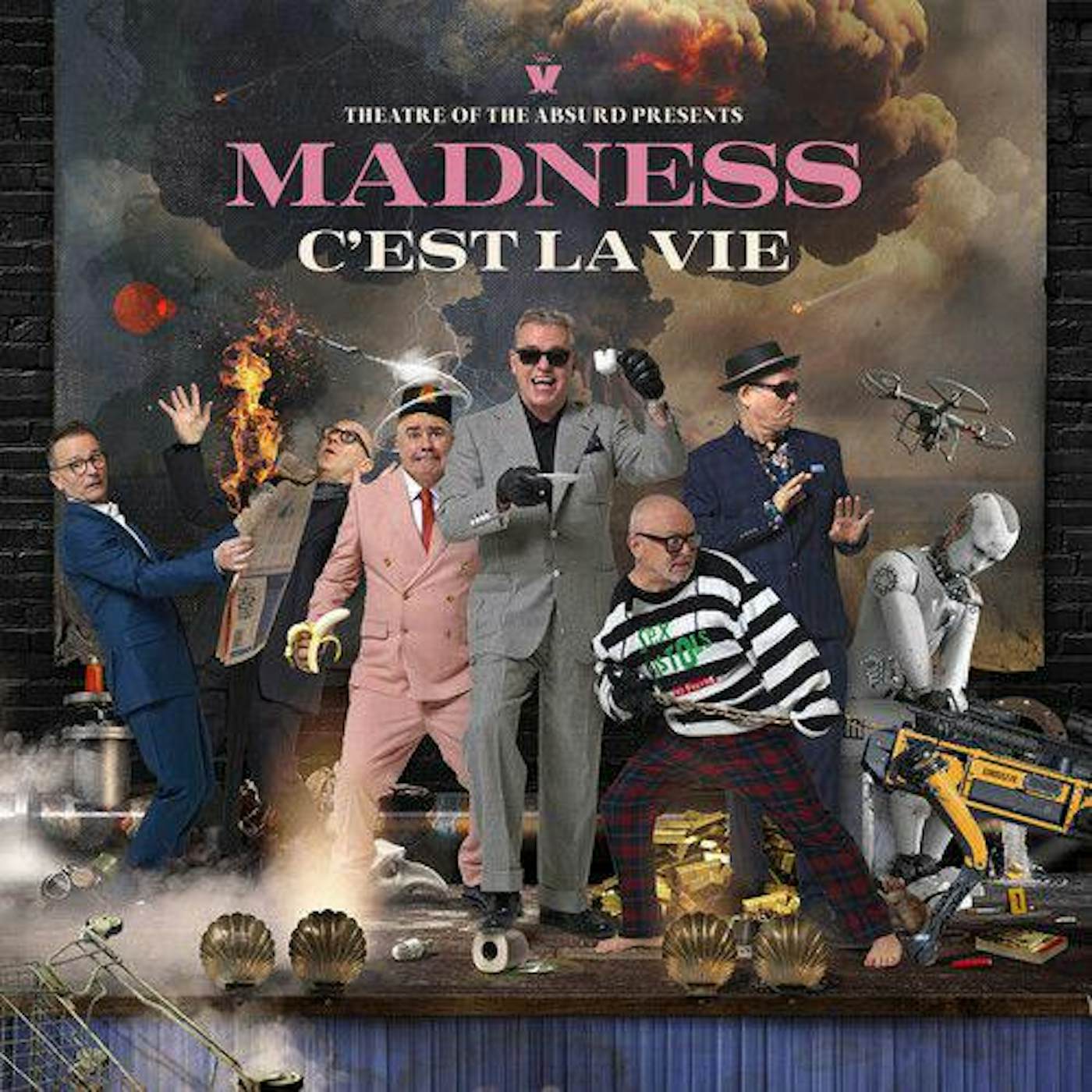 Madness Theatre Of The Absurd Presents C'est La Vie (X) (2LP) Vinyl Record