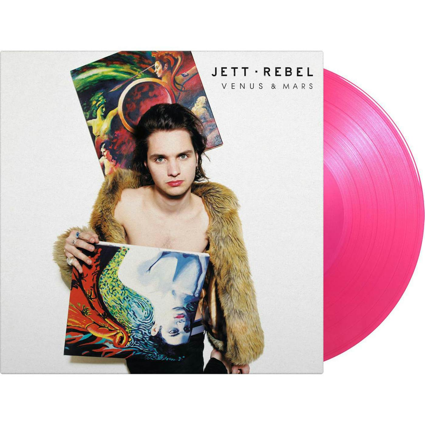 Jett Rebel Venus & Mars (Translucent Pink Vinyl/180G) Vinyl Record