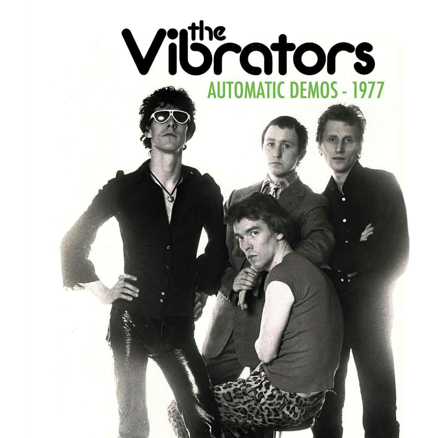 The Vibrators Automatic Demos 1977 (Green Marble) Vinyl Record